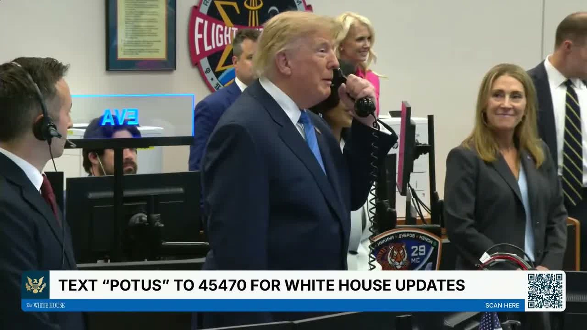 TWH313-President Trump Calls the International Space Station - The White House
