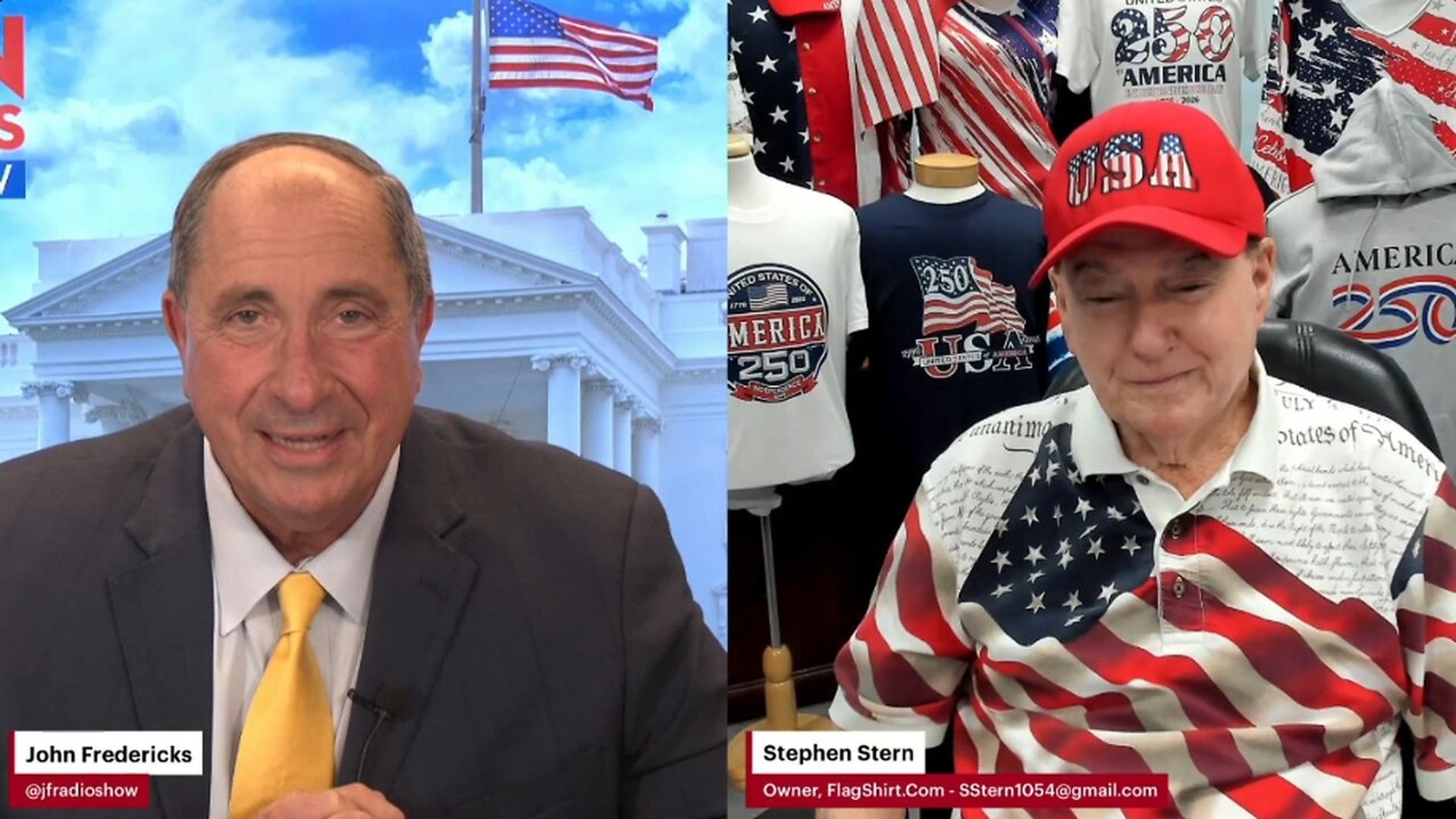 SAE46-Steve Stern on The John Fredericks Show Election Security Precinct Strategy - Stern American - Election Integrity