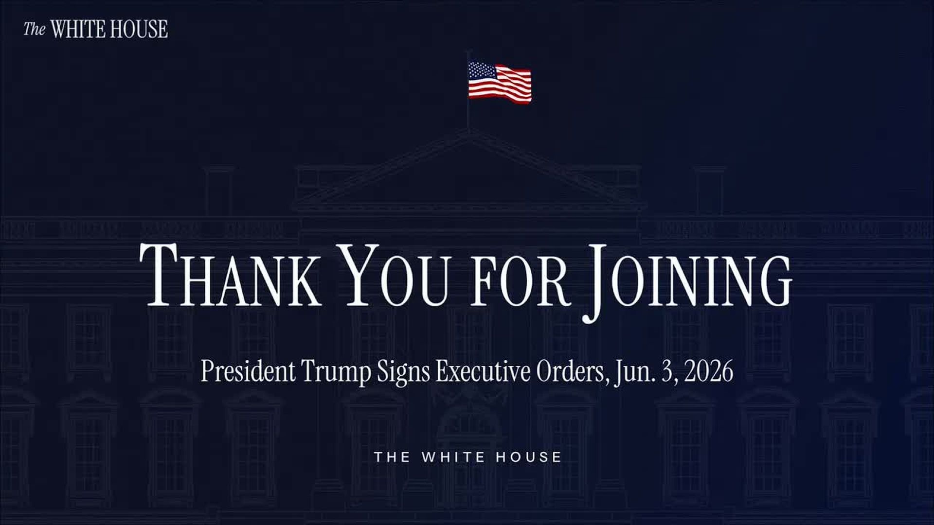 TWH242-President Trump Signs Executive Orders Jun. 3 2026 - The White House