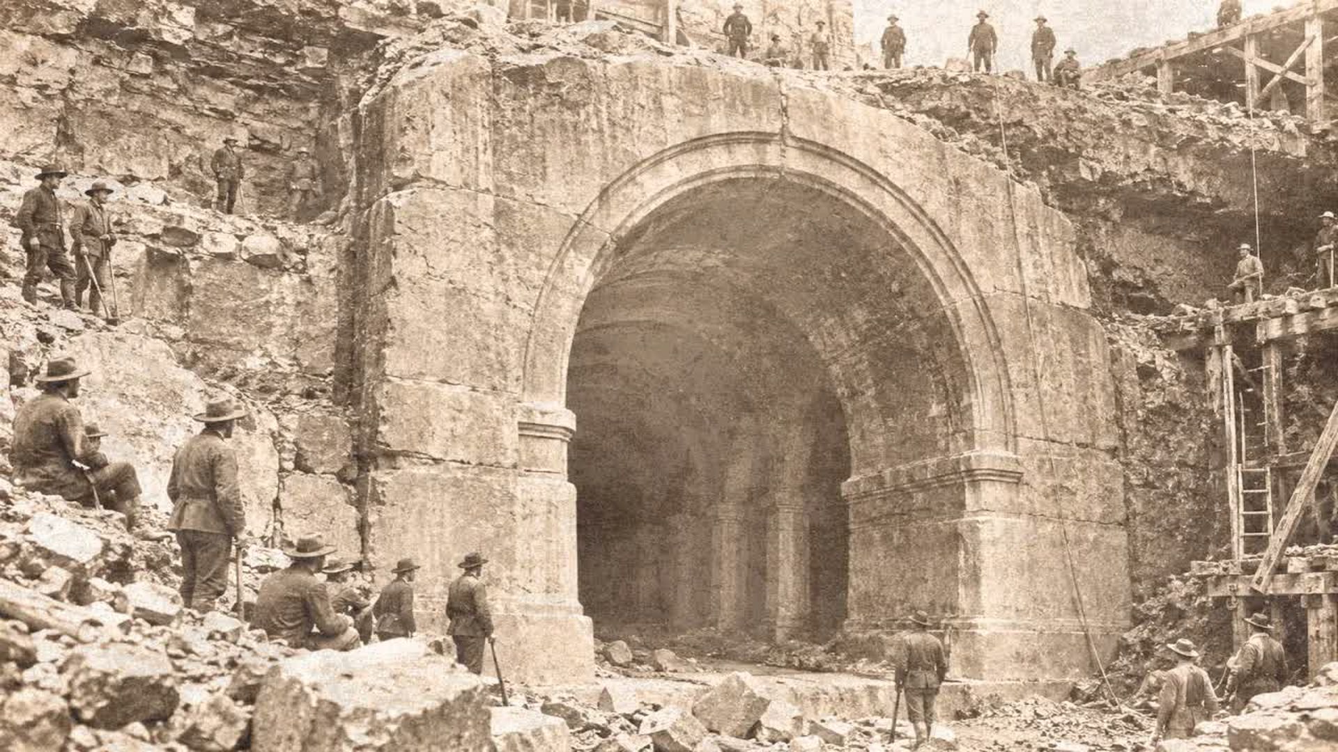 TBA125-The Ancient Archway Found in a Kentucky Coal Seam Was Cut From One Piece of Stone - The Buried Archive