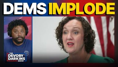 DDS687-Katie Porter IMPLODES during debate as rioters SEIZE New York Synagogue - The DeVory Darkins Show