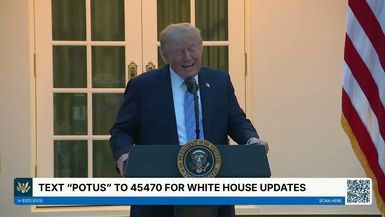 TWH329-President Trump Participates in a Rose Garden Dinner Sep. 17 2026 - The White House