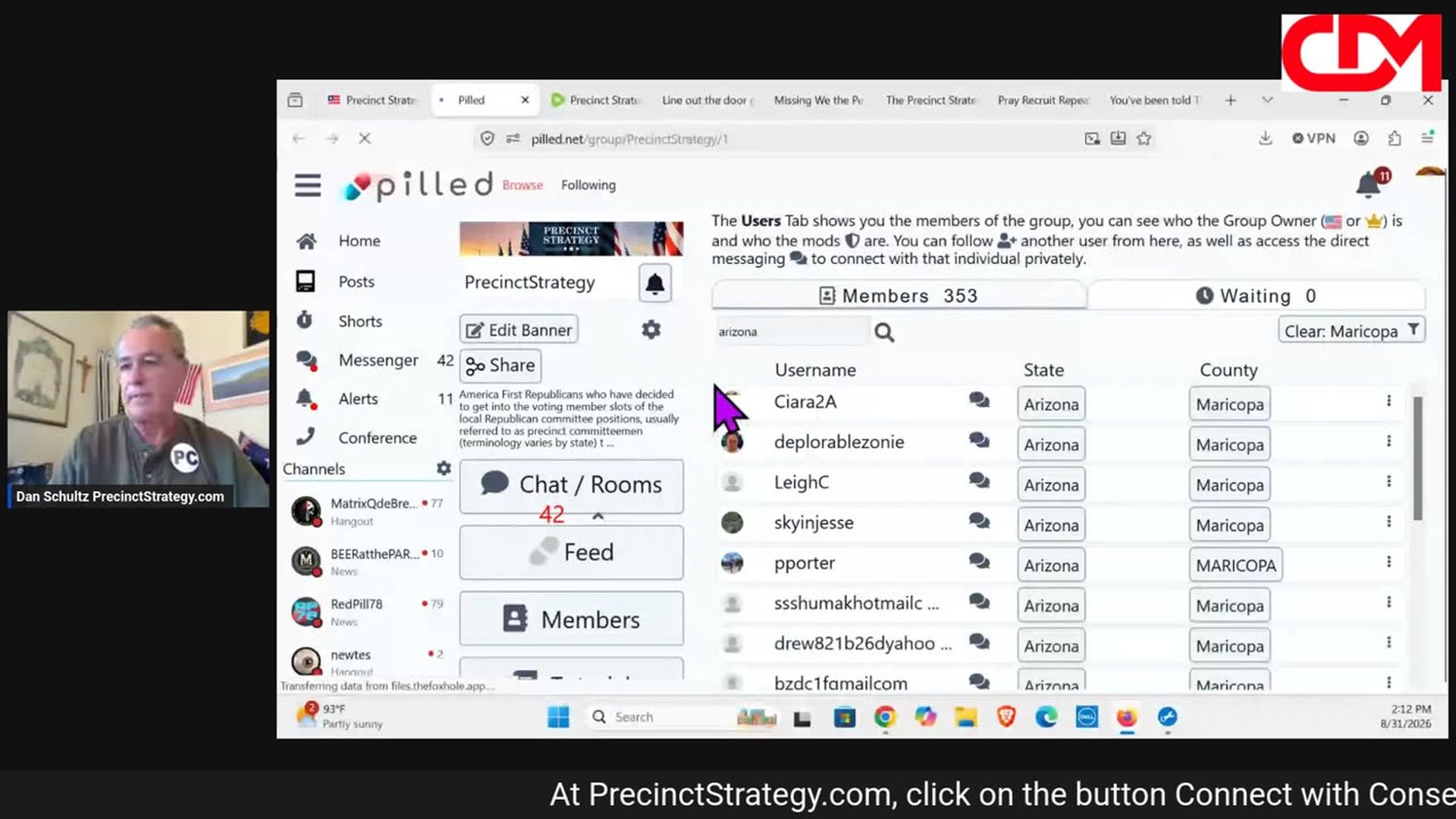 PSD29-Precinct Strategy - Precinct Strategy with Dan Schultz