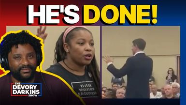 DDS808-Talarico HECKLED by Black Voters as Crockett REFUSES to save him - The DeVory Darkins Show