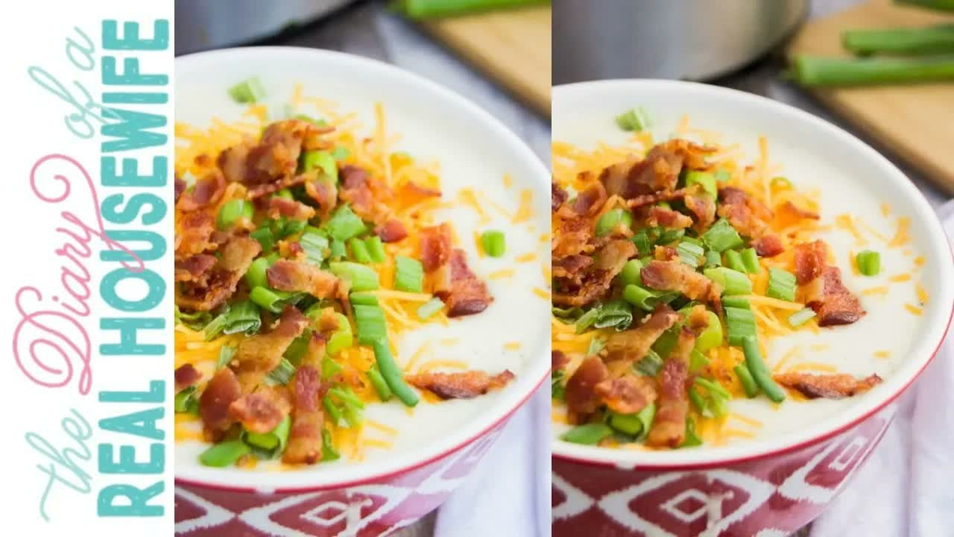 DRH48-Crock-Pot Potato Soup The Diary of a Real Housewife - Diary of a Real Housewife