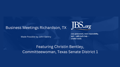 JBSRB4- Stop Sexualizing Kids - John Birch Society Richardson Business Meeting