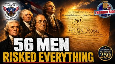 RSD3-Determined Patriotism - The 56 Men Who Risked Everything in 1776 - The Right Side with Doug Billings