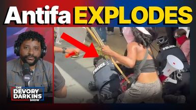 DDS727-Antifa EXPLODES outside TPUSA Event as Karmelo Anthony Defense gets BAD NEWS - The DeVory Darkins Show