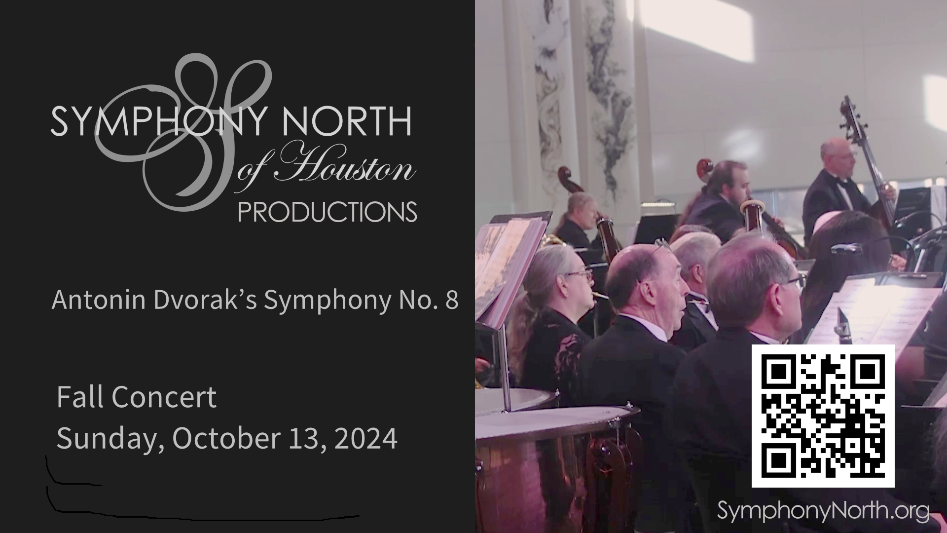 SNH08-Antonin Dvorak Symphony No 8 - Symphony North of Houston