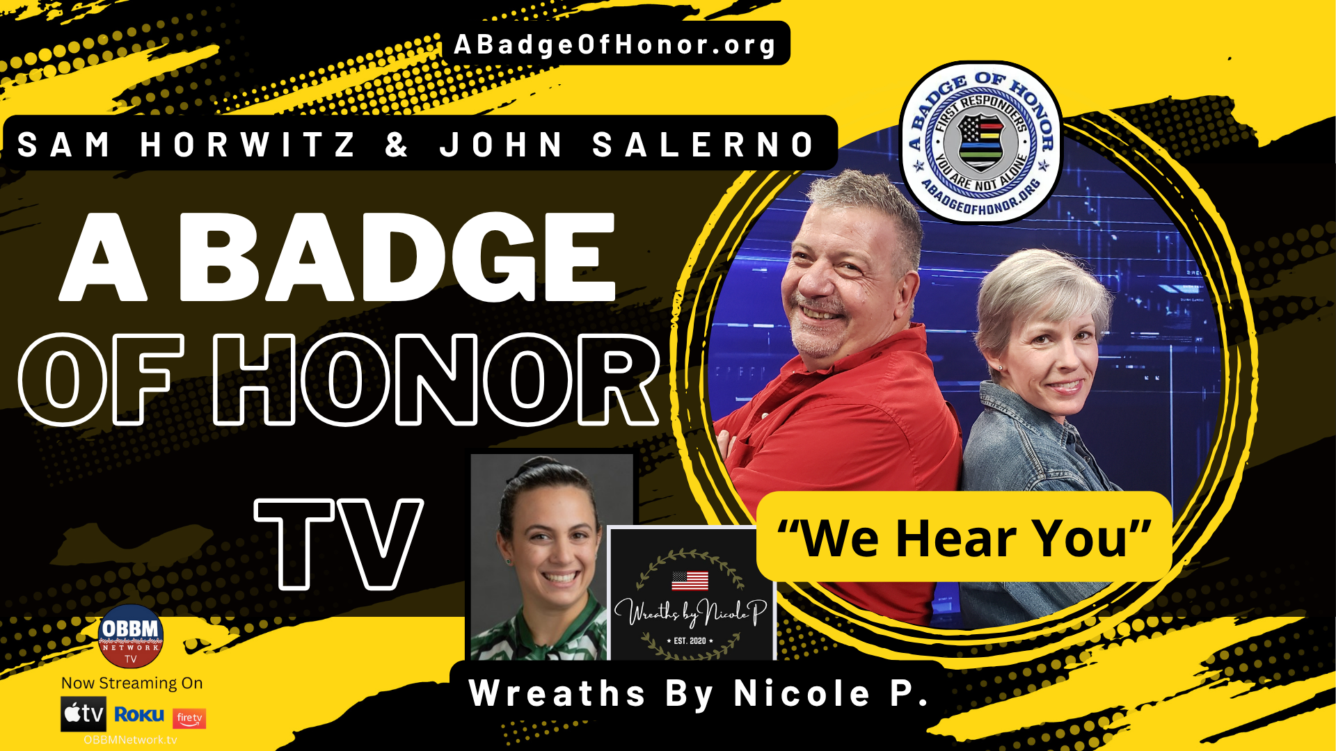 BOH153-Honoring Service One Wreath at a Time - A Badge of Honor TV