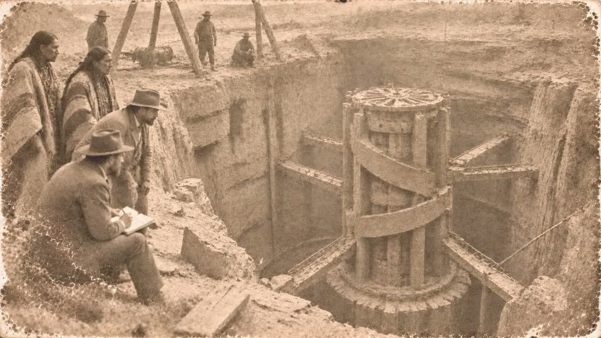 TBA101-The Ancient Machine Found in a Utah Shaft in 1899 The Ute Crew Would Not Go Back Down - The Buried Archive