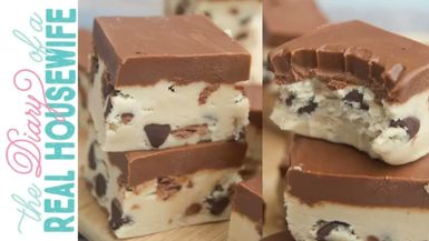 DRH7-Chocolate Chip Cookie Dough Fudge The Diary of a Real Housewife - Diary of a Real Housewife