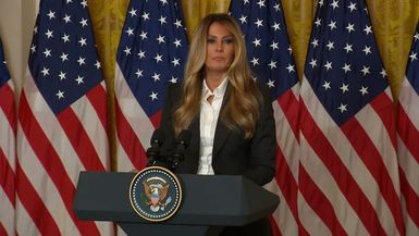 TWH246-First Lady Melania Trump Participates in the Presidential AI Challenge National Awards Ceremony - The White House
