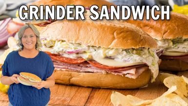 DRH58-Viral Grinder Sandwich 15-Minute Dinner - Diary of a Real Housewife