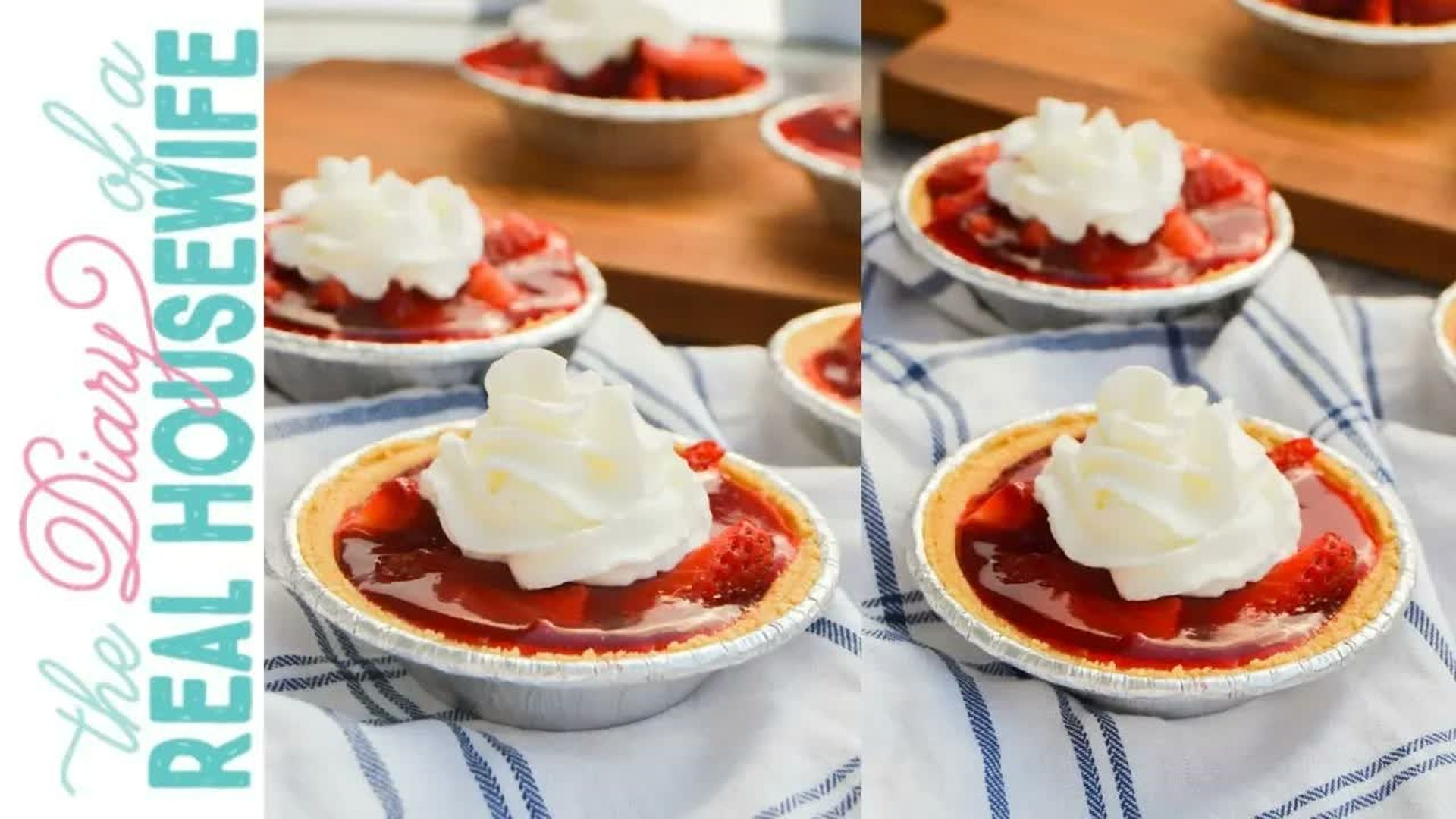 DRH15-Mini Strawberry Pies The Diary of a Real Housewife - Diary of a Real Housewife