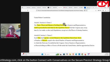 PSD8-Precinct Strategy Plato nailed it. Is our republic over Grok. Dan Schultz May 22 2026 - Precinct Strategy with Dan Schultz