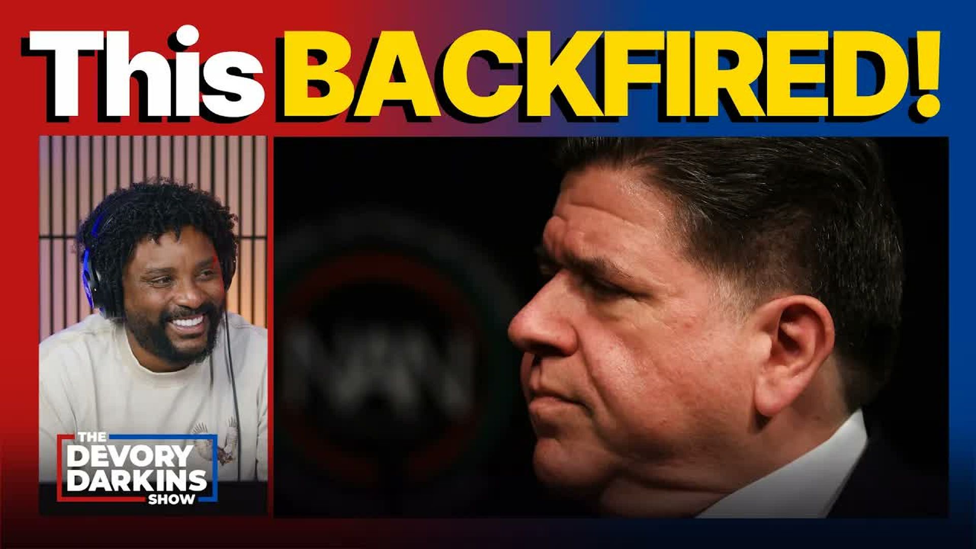 DDS802-Democrat crime policy BACKFIRES after Felon targets Governors mansion - The DeVory Darkins Show