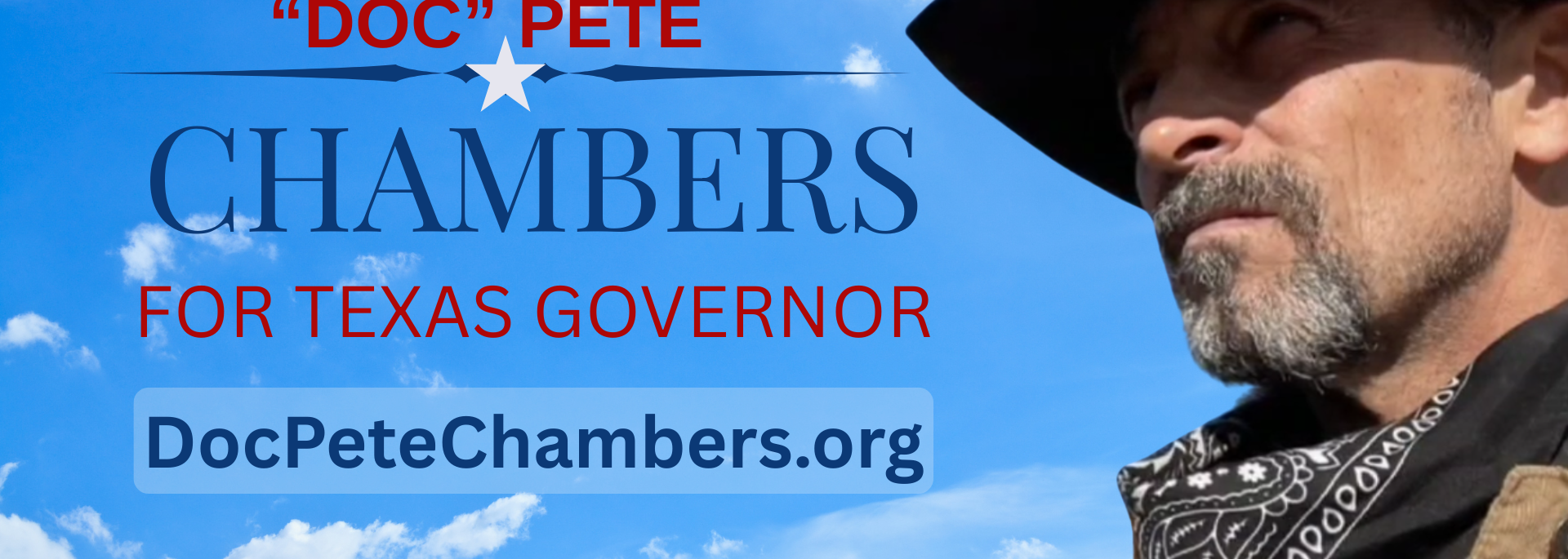 Doc Pete Chambers For Texas Governor