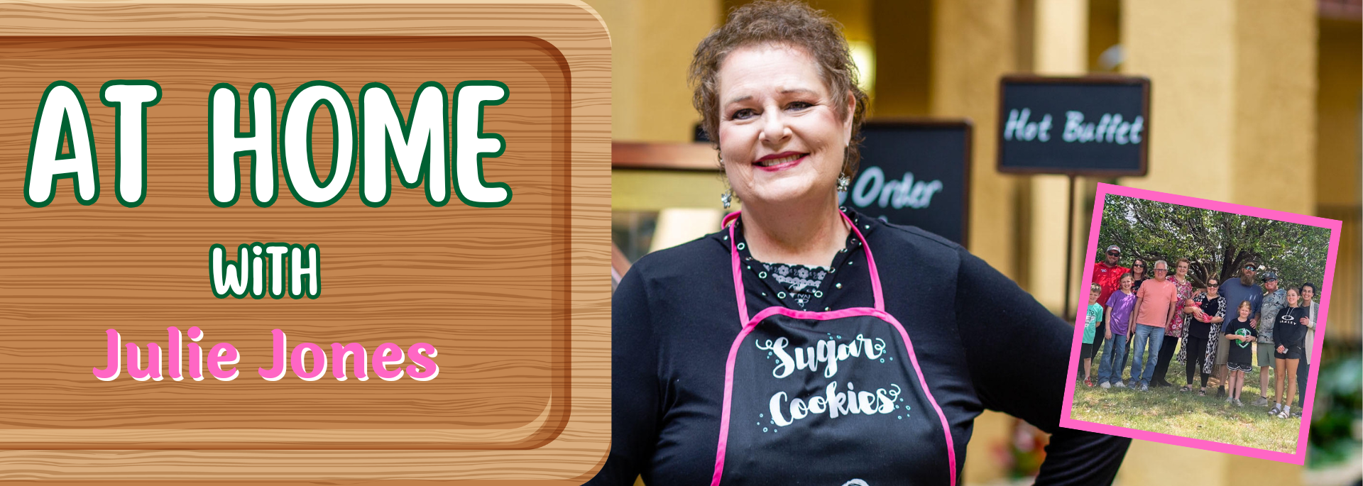 At Home With Julie Jones