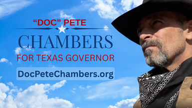 Doc Pete Chambers For Texas Governor